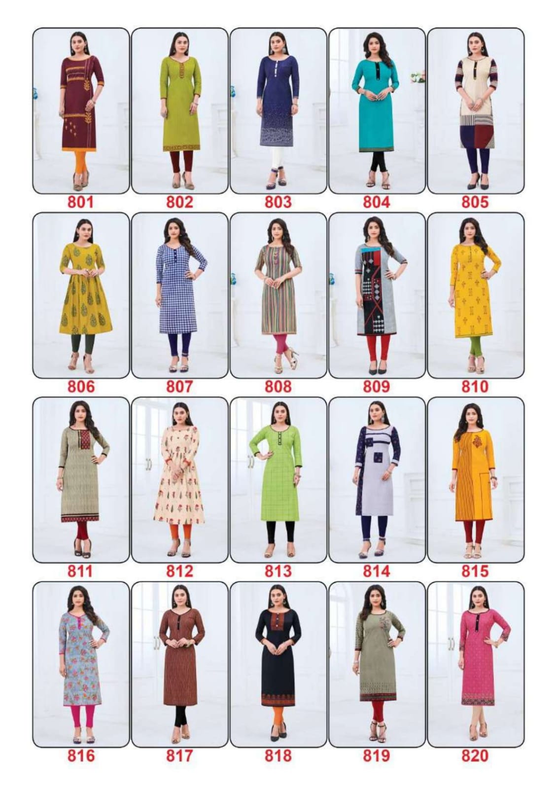 Sandhya Kalakruti 22 Latest Fancy Regular Casual Wear Cotton Printed Kurtis Collection
